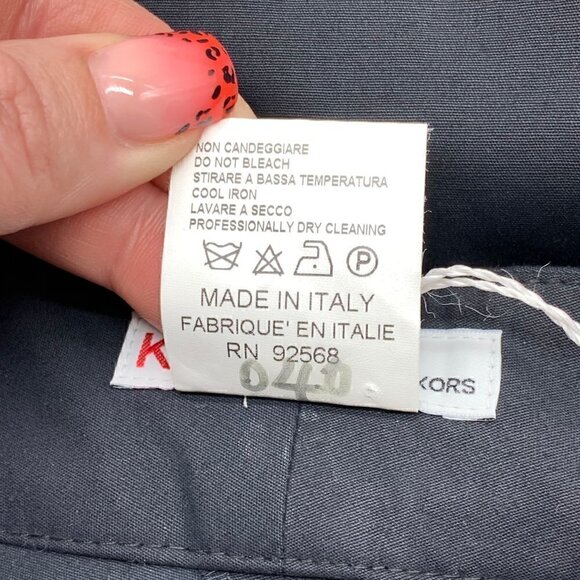 Kors Michael Kors Black Straight Leg Slacks - NWT - Picture 5 of 5